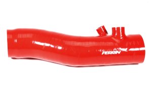 Subaru WRX Turbo Inlet Hose - Perrin Performance - Long Type - Red - `22-`27